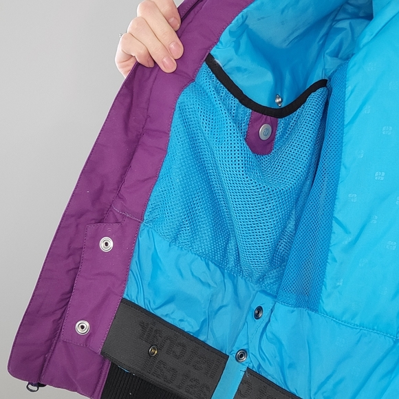 Special blend size small ski/snowboard jacket in purple. - Picture 4 of 6
